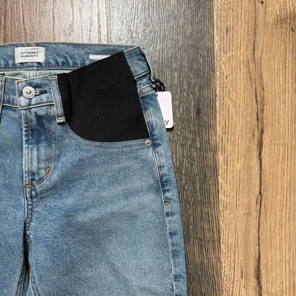 Citizens of Humanity Inga Maternity Jeans Women's Size 24 in Light Wash NWT! - Picture 3 of 9